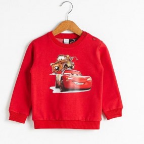 LC WِAIKIKI baby Baby Boy Cars Patterned Sweatshirt
